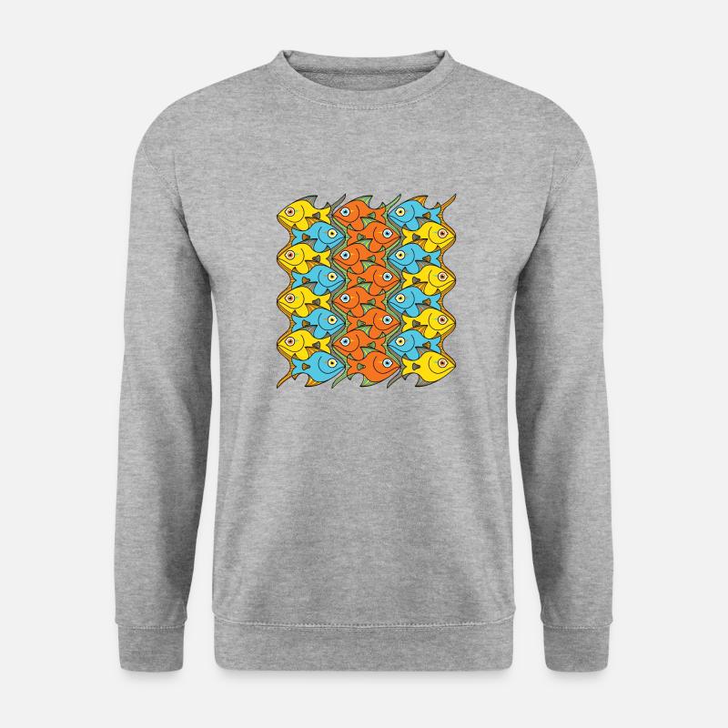 Something is Nicely Fishy Here! - Unisex Sweatshirt - salt & pepper