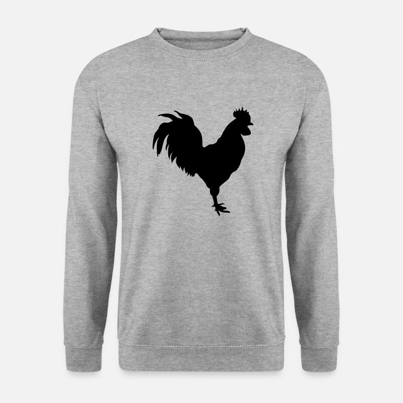 rooster - Unisex Sweatshirt - salt & pepper