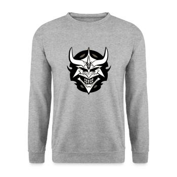 Le Roi Sorcier - Sweat-shirt Unisexe - gris chiné - Devant - Alina (178cm) & Michal (187cm)