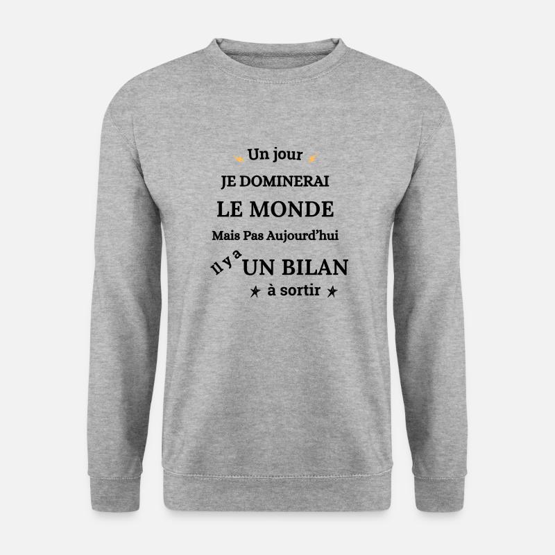 Comptable Comptabilité Métier - Sweat-shirt Unisexe - gris chiné