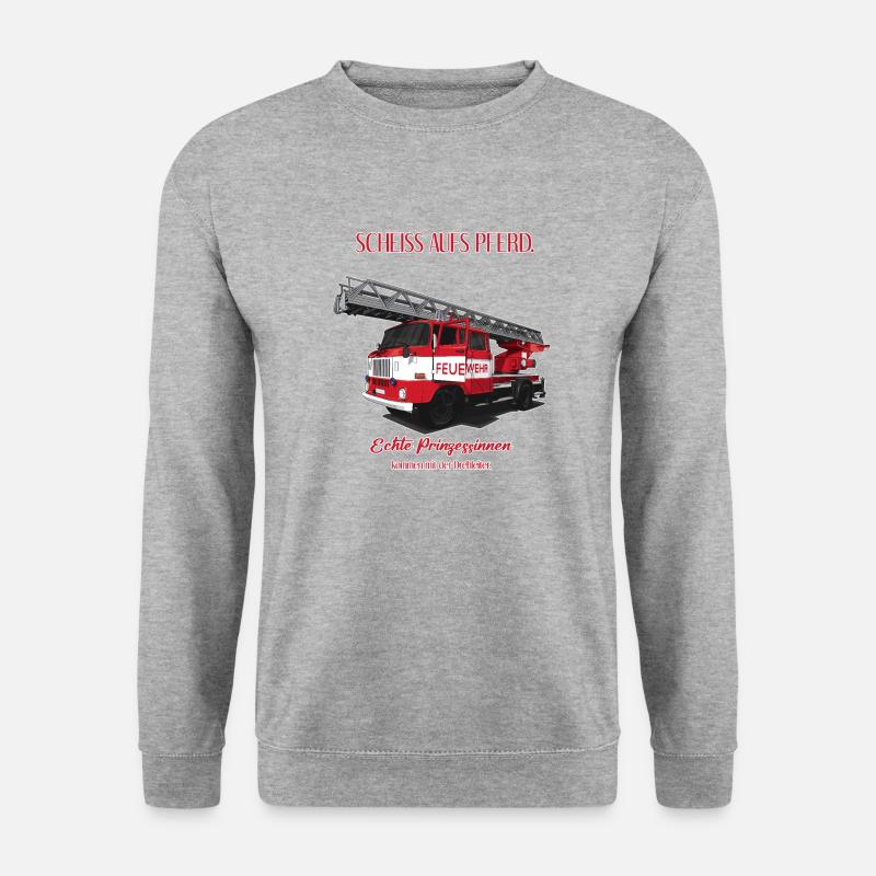 Fire Brigade // GDR // Illustration - Unisex Sweatshirt - salt & pepper
