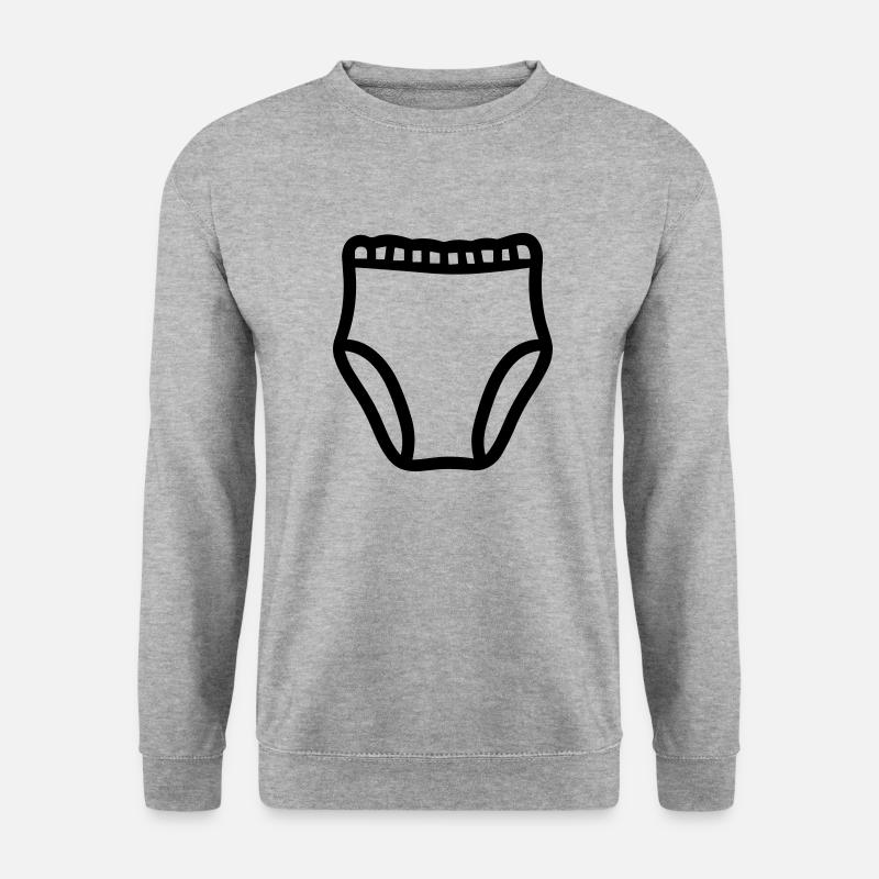 Schicht - Unisex Pullover - Weißgrau meliert