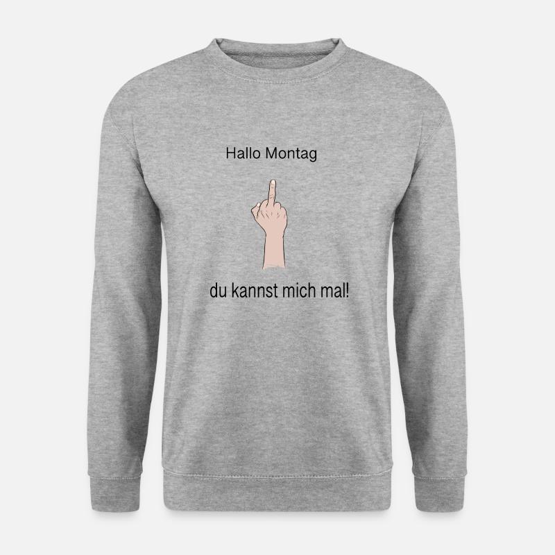 Hello Monday - Unisex Sweatshirt - salt & pepper
