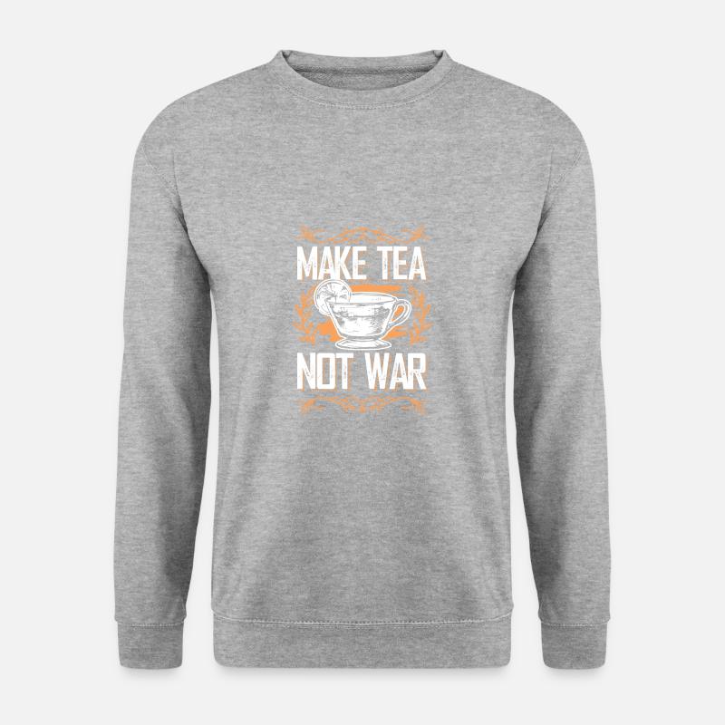 tee no war - Unisex Sweatshirt - salt & pepper