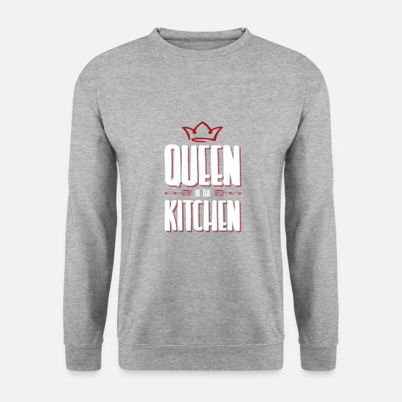 kitchen queen - Unisex Sweatshirt - salt & pepper