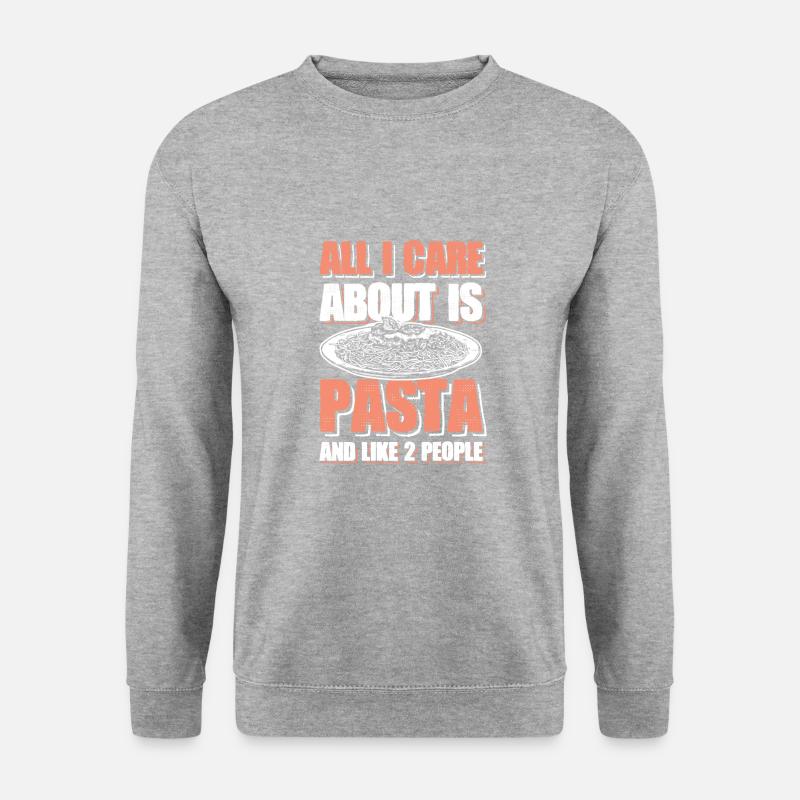 Pasta spaghetti - Unisex Sweatshirt - salt & pepper