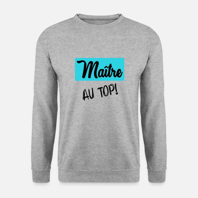MASTER - Unisex Sweatshirt - salt & pepper