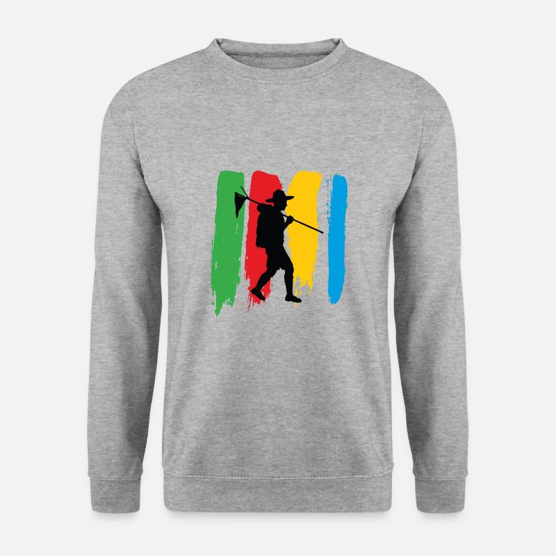 Pfadfinder - Pfadfinder - Unisex Pullover - Weißgrau meliert