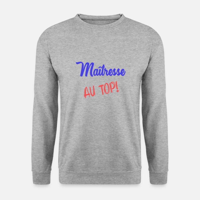 MISTRESS - Unisex Sweatshirt - salt & pepper