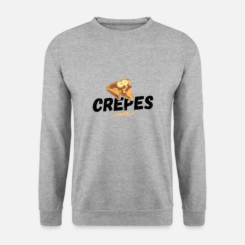 Crepes, baking, pancakes, pancakes - Unisex Sweatshirt - salt & pepper