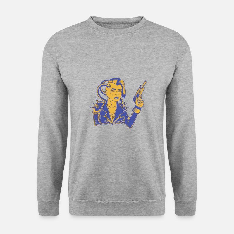 Human Robot - Unisex Sweatshirt - salt & pepper