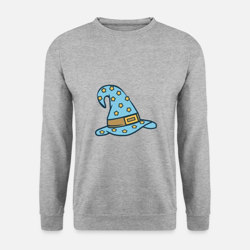 Wizard's hat - Unisex Sweatshirt - salt & pepper
