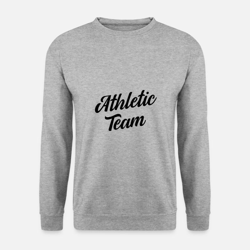 Athletic Team - Unisex Pullover - Weißgrau meliert