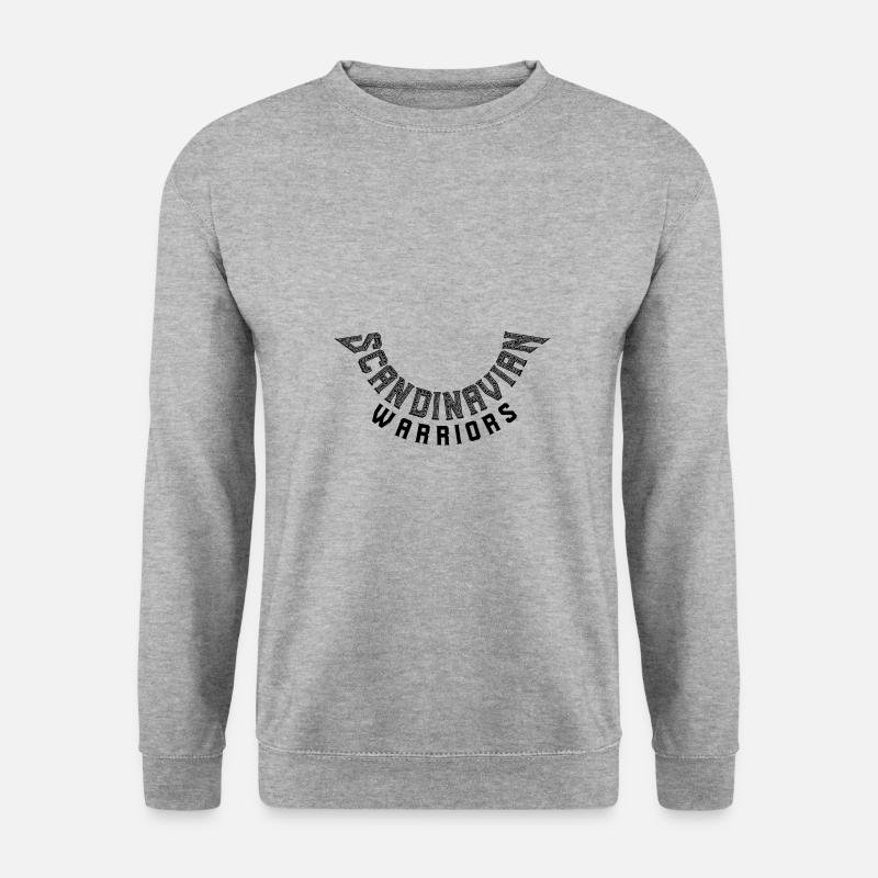 Scandinavian Warriors - Unisex Pullover - Weißgrau meliert