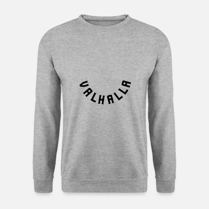 Valhalla - Unisex Pullover - Weißgrau meliert