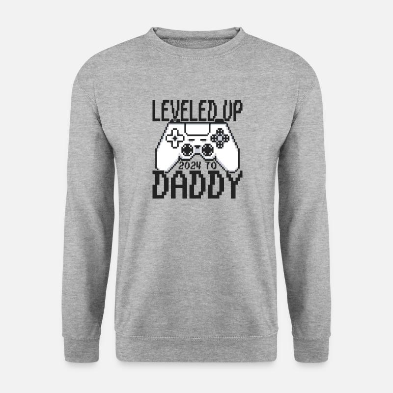 Pregnancy 2024 - Father-to-be - Daddy - Unisex Sweatshirt - salt & pepper