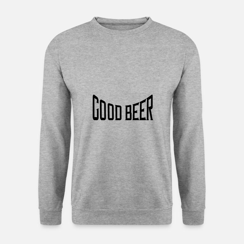 Bonne bière - Sweat-shirt Unisexe - gris chiné