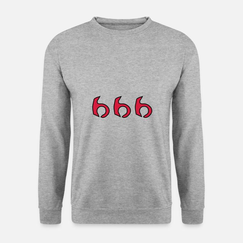 666 - Devil - Hell - Gaming - Unisex Sweatshirt - salt & pepper