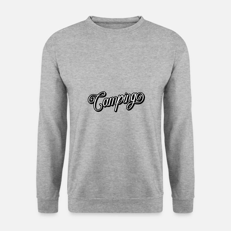 Camping - Unisex Sweatshirt - salt & pepper
