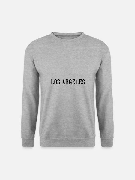 Los Angeles - Sweat-shirt Unisexe - gris chiné