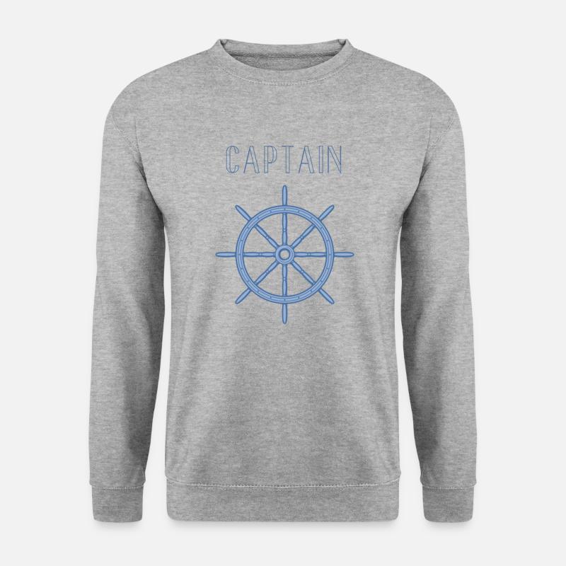 CAPTAIN - Unisex Sweatshirt - salt & pepper
