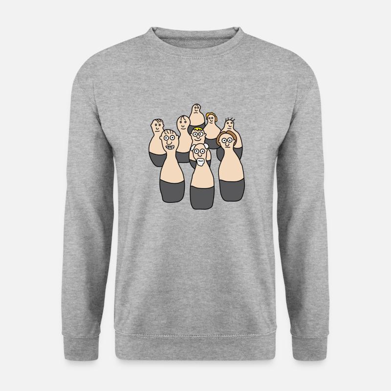Bowling - Unisex Sweatshirt - salt & pepper
