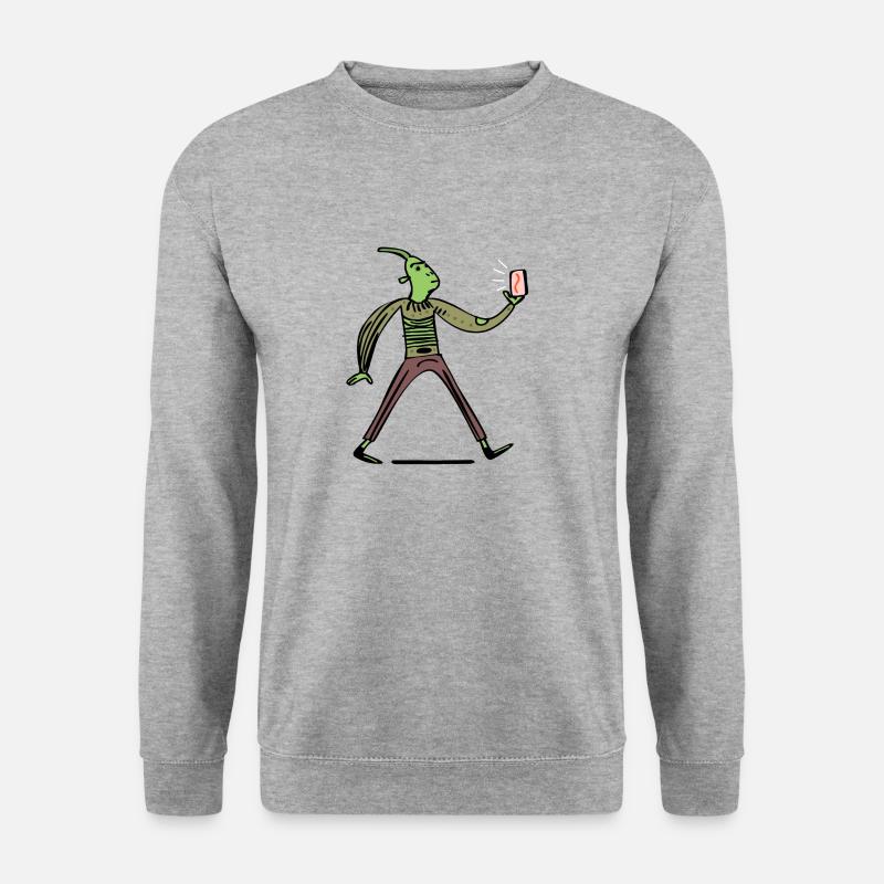 Mutant - Unisex Pullover - Weißgrau meliert