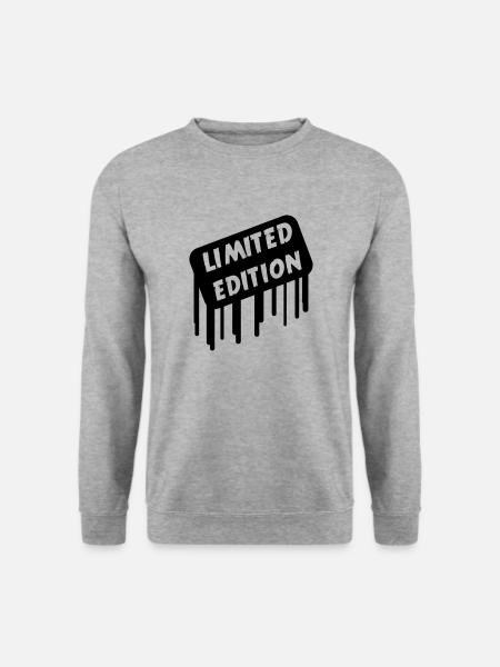 limited_edition_1 - Unisex Pullover - Weißgrau meliert
