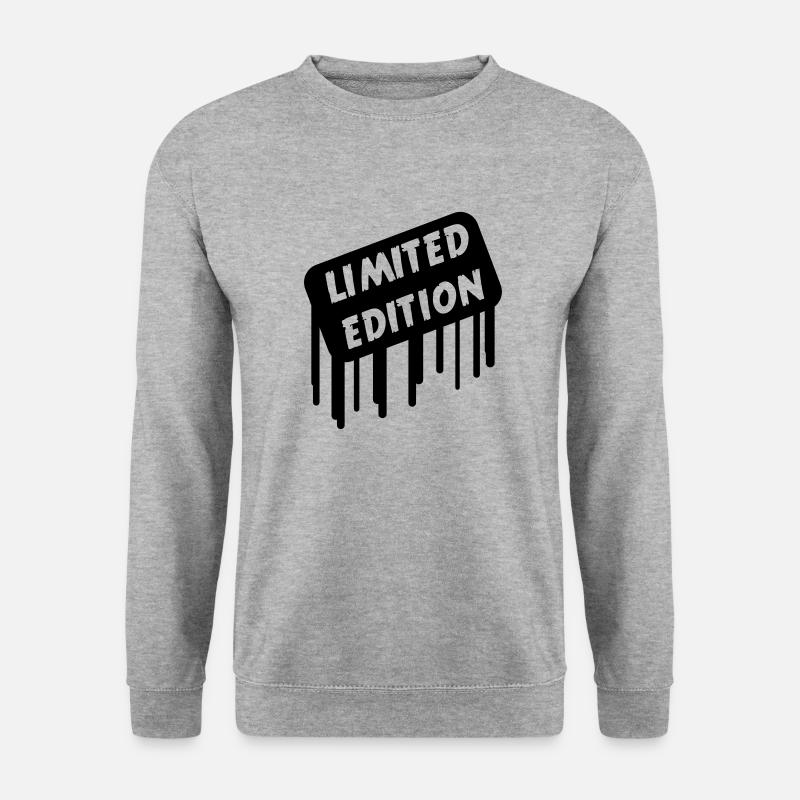 limited_edition_1 - Unisex Pullover - Weißgrau meliert