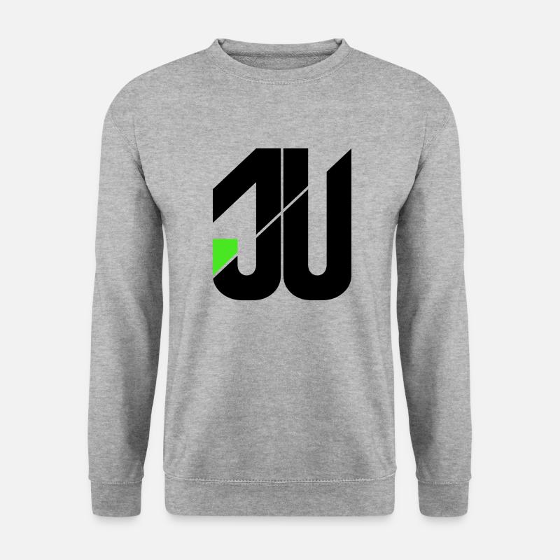 Jack Univers - Unisex Pullover - Weißgrau meliert