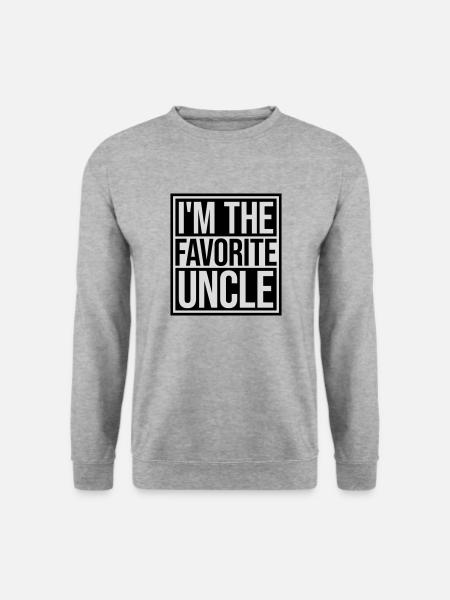 at The Favorite Uncle - Unisex Sweatshirt - salt & pepper