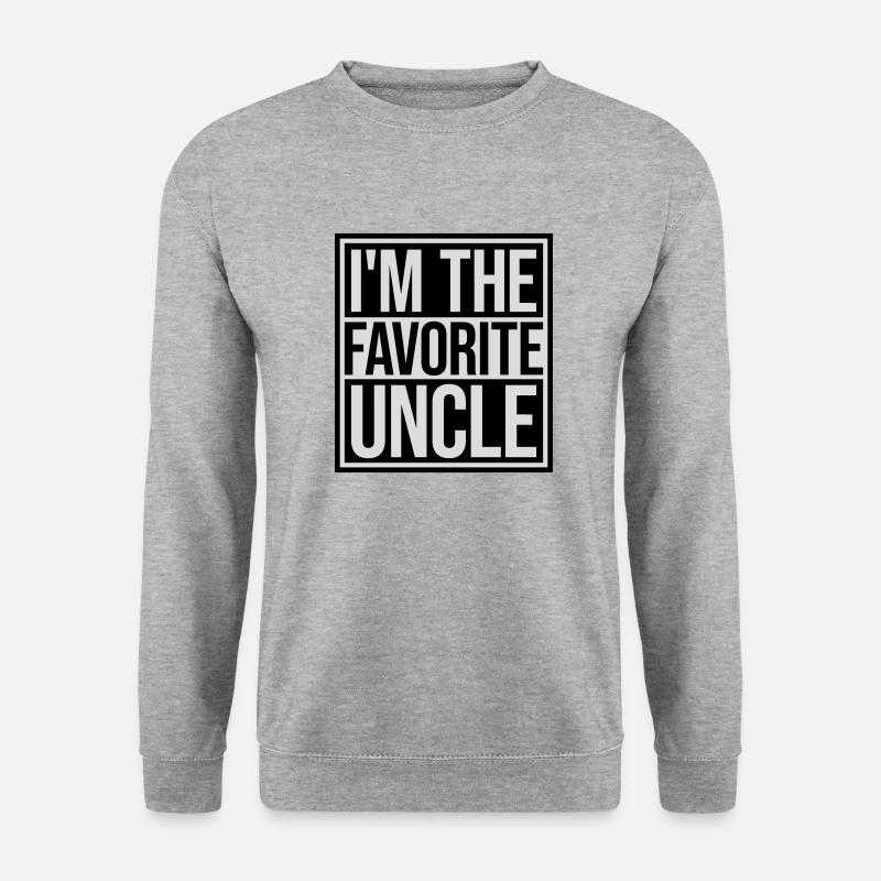 at The Favorite Uncle - Unisex Sweatshirt - salt & pepper