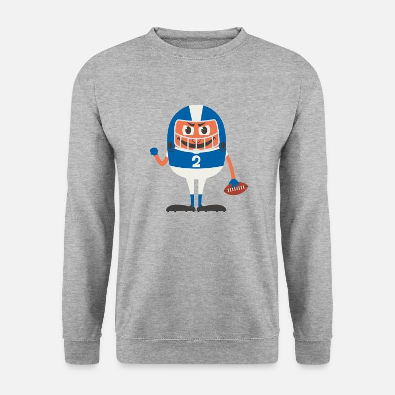 Ballsport - Unisex Pullover - Weißgrau meliert