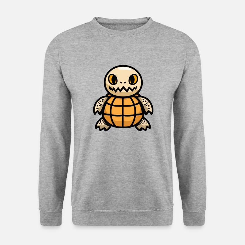 Turtle Halloween Comic - Unisex Sweatshirt - salt & pepper