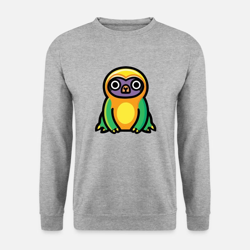Sloth Halloween Comic Funny - Unisex Sweatshirt - salt & pepper