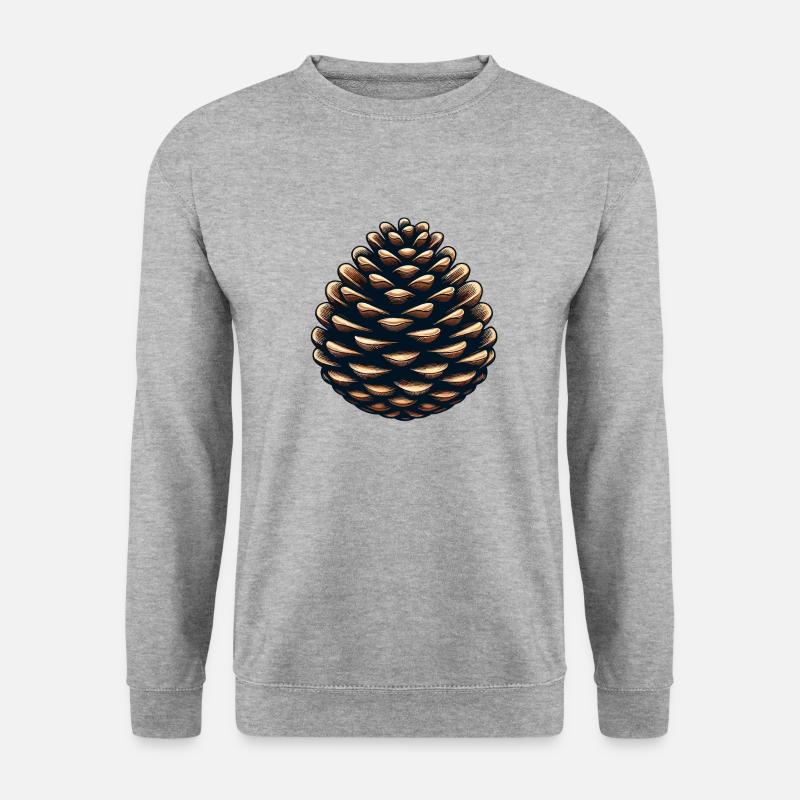 Pine cone - Unisex Sweatshirt - salt & pepper