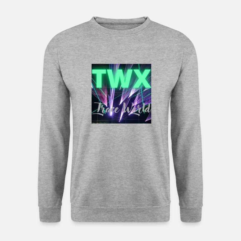 TraceWorld - Unisex Sweatshirt - salt & pepper