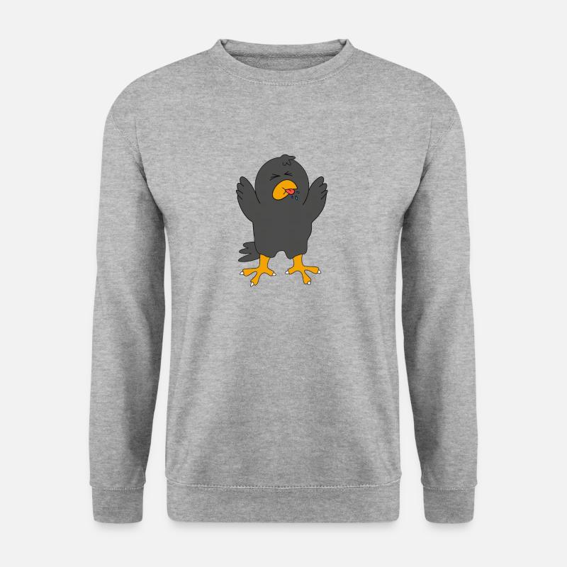 Rabebääh - Unisex Pullover - Weißgrau meliert