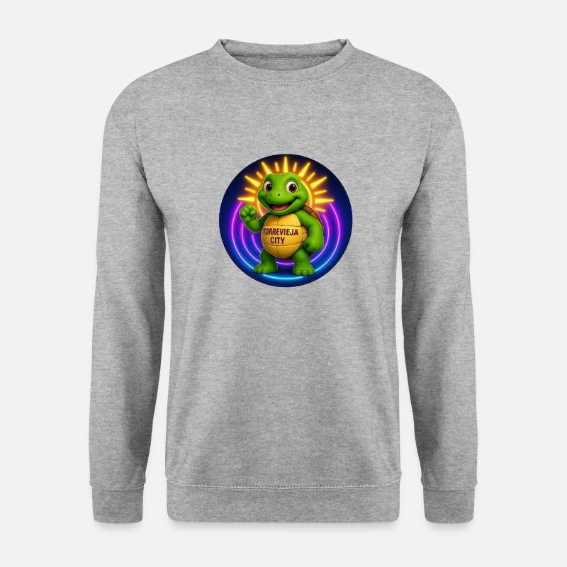 Zitieren - Unisex Pullover - Weißgrau meliert