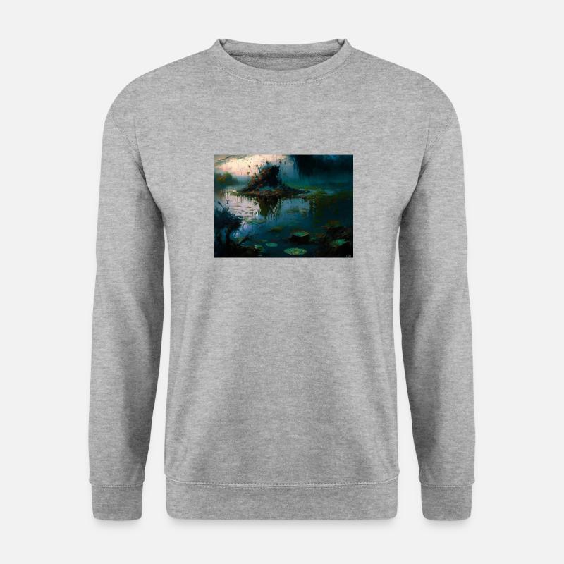 Kollektion NOWT LAA2 - Unisex Pullover - Weißgrau meliert