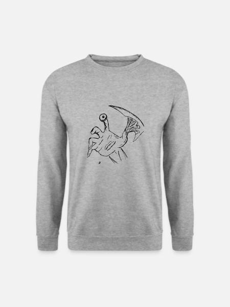 migi parasyte - Sweat-shirt Unisexe - gris chiné