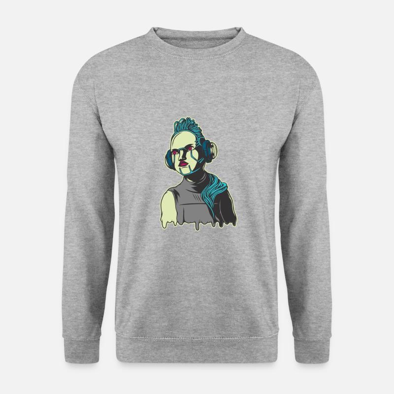 Robot - Unisex Sweatshirt - salt & pepper