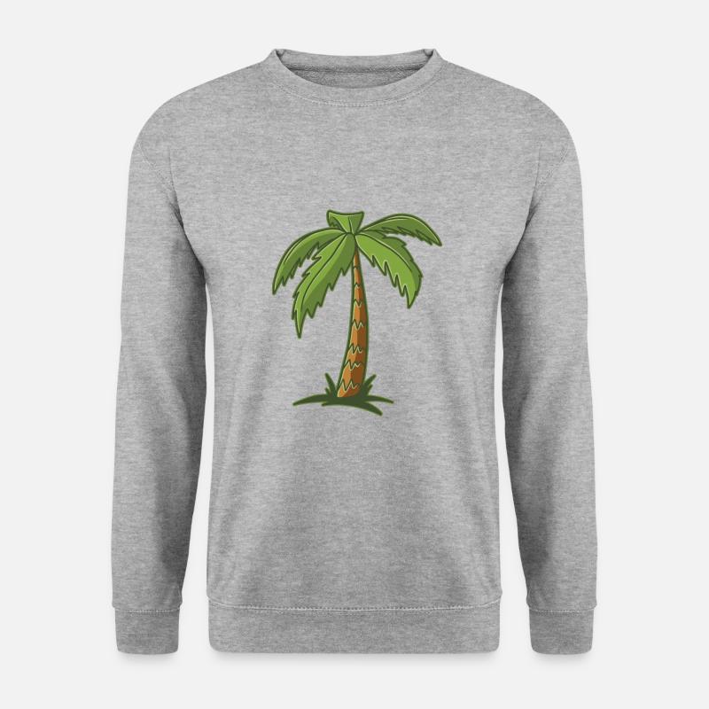 Palm tree - Unisex Sweatshirt - salt & pepper