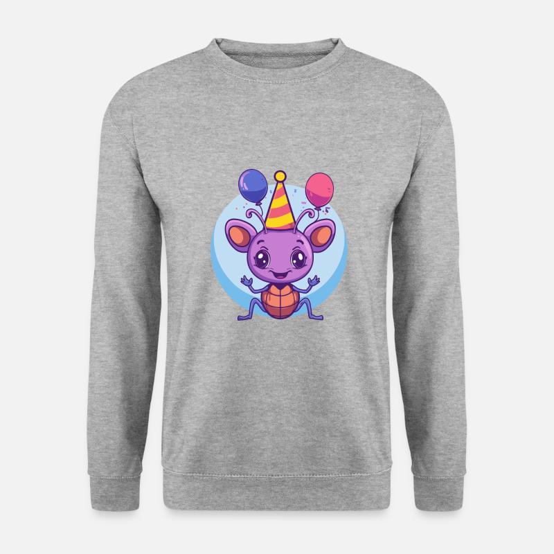 Ant Birthday Comic - Unisex Sweatshirt - salt & pepper