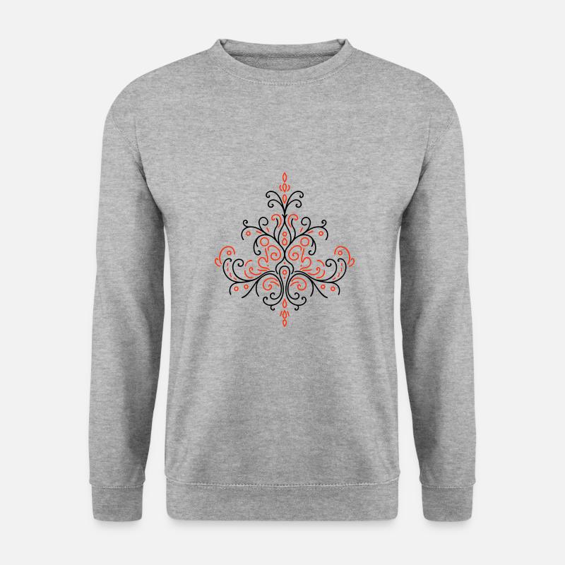Ornament Boho - Unisex Sweatshirt - salt & pepper