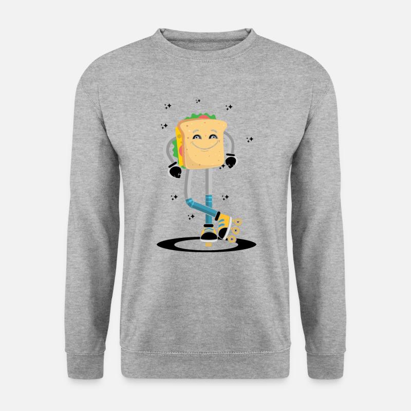 Rollerskaten Rollerskater Skaten Sandwich Bread - Unisex Sweatshirt - salt & pepper