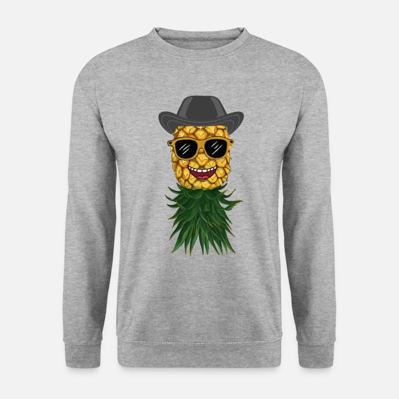 Unknown pineapple - Unisex Sweatshirt - salt & pepper
