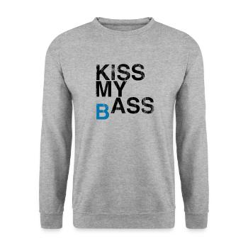 Angler Shirt - Unisex Sweatshirt - salt & pepper - Front - Alina (178cm) & Michal (187cm)