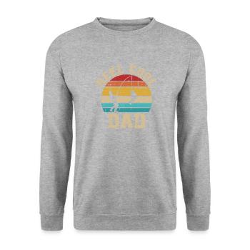 pêche - Sweat-shirt Unisexe - gris chiné - Devant - Alina (178cm) & Michal (187cm)