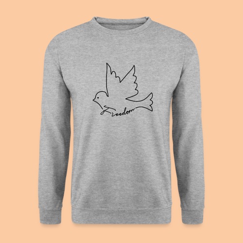 A white dove and peace - Unisex Sweatshirt